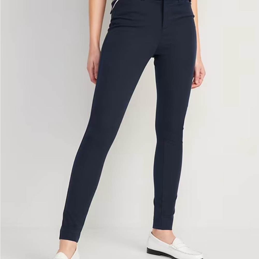 2 PAIR (Navy & Gray) Old Navy Pixie Slim Fit Pants